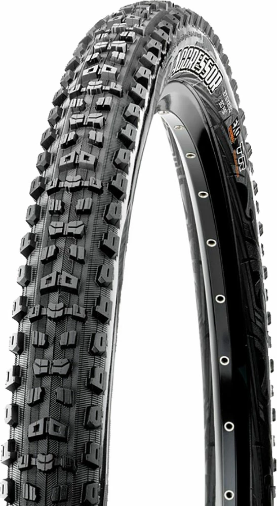 MAXXIS Aggressor 27,5x2,50" WT EXO TR Dual 60 Pneus Pliants 1 MAXXIS Aggressor 27,5x2,50" WT EXO TR Dual 60 Pneus Pliants