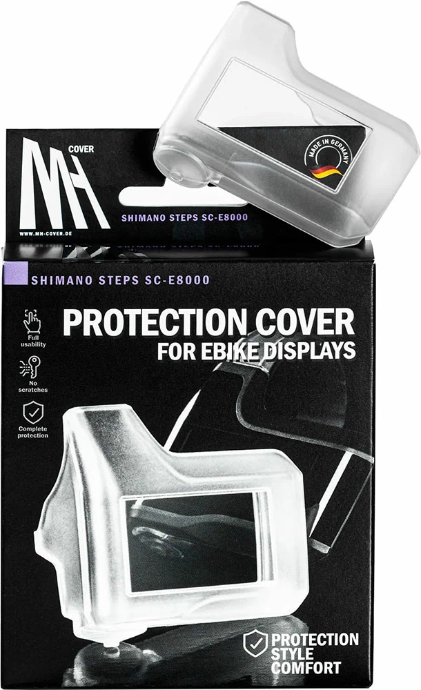 Mh Cover Housse De Protection D'écran Pour Shimano STEPS SC-E8000 1 Mh Cover Housse De Protection D'écran Pour Shimano STEPS SC-E8000