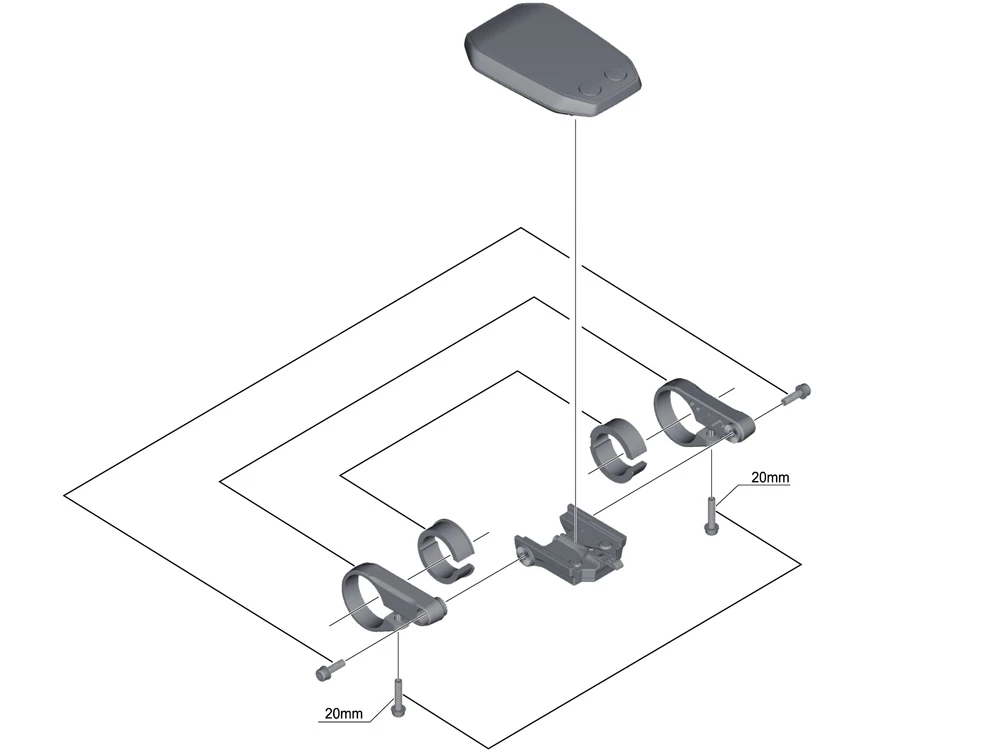 Shimano Écran STEPS SC-E6010 Avec Support 3 Shimano Écran STEPS SC-E6010 Avec Support – Image 3