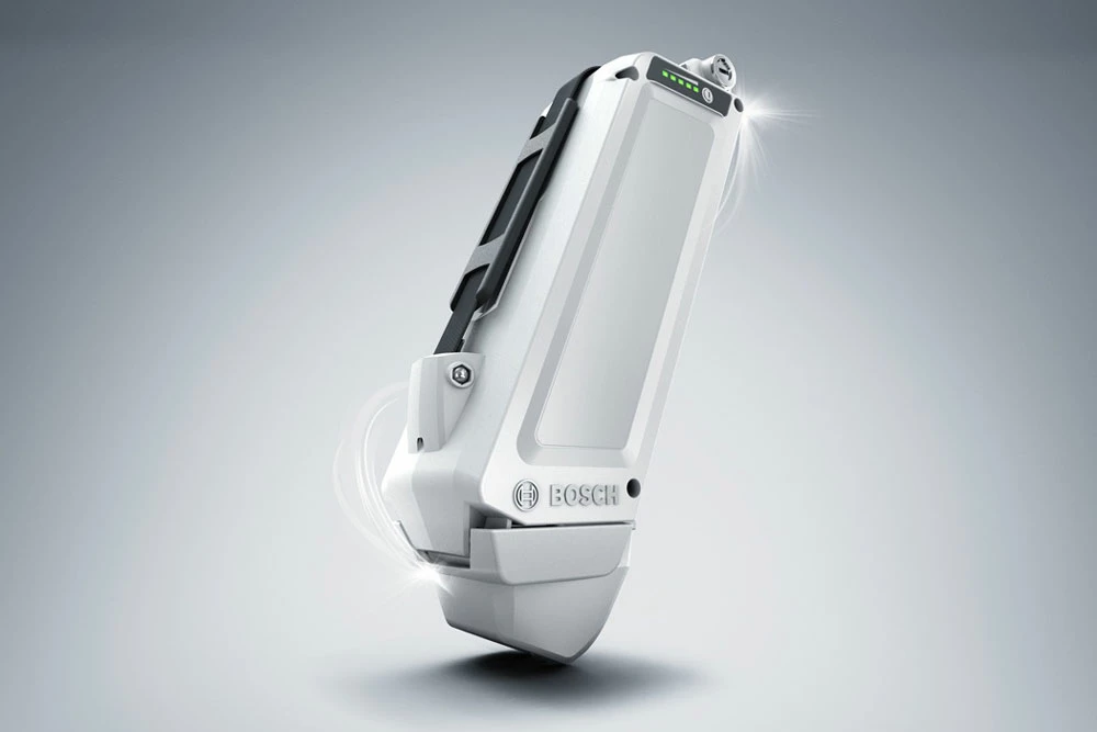 Bosch PowerPack 400 Batterie Cadre Blanc Classic+ 2 Bosch PowerPack 400 Batterie Cadre Blanc Classic+ – Image 2